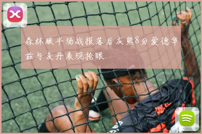 森林狼半场战报落后灰熊8分爱德华兹与麦丹表现抢眼
